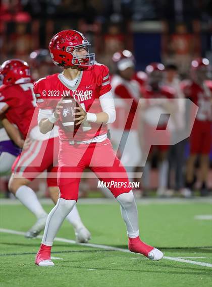 Thumbnail 3 in Jacksboro vs. Holliday (UIL 3A Region Semifinal) photogallery.