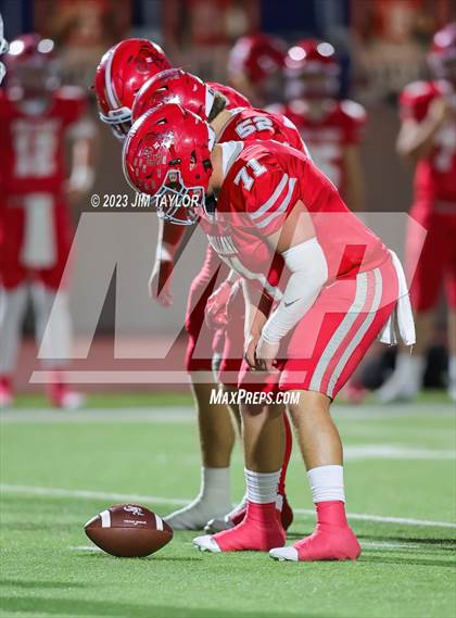 Thumbnail 3 in Jacksboro vs. Holliday (UIL 3A Region Semifinal) photogallery.