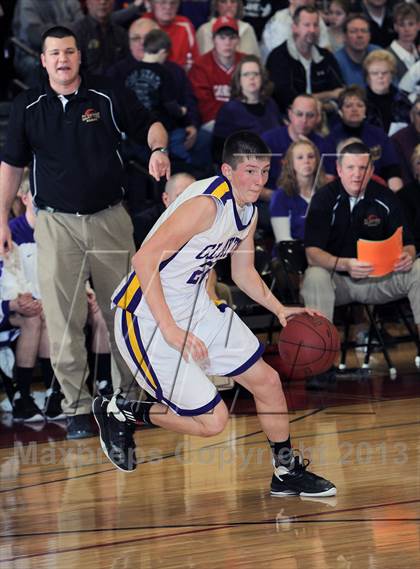 Thumbnail 2 in Clayton vs. Drummond (WIAA D5 Sectional Final) photogallery.