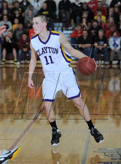 Thumbnail 1 in Clayton vs. Drummond (WIAA D5 Sectional Final) photogallery.