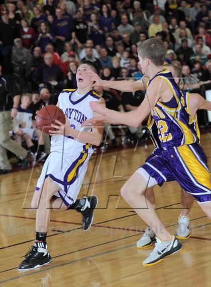 Thumbnail 2 in Clayton vs. Drummond (WIAA D5 Sectional Final) photogallery.