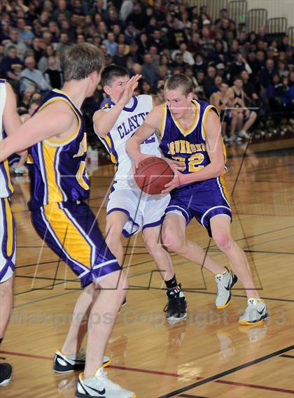 Thumbnail 1 in Clayton vs. Drummond (WIAA D5 Sectional Final) photogallery.