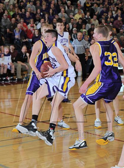 Thumbnail 1 in Clayton vs. Drummond (WIAA D5 Sectional Final) photogallery.