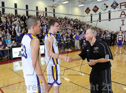 Thumbnail 3 in Clayton vs. Drummond (WIAA D5 Sectional Final) photogallery.