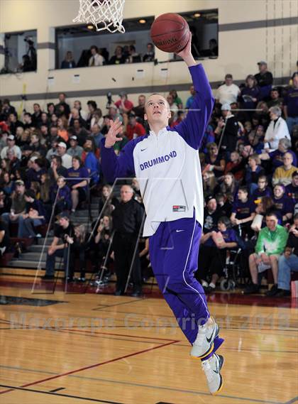 Thumbnail 3 in Clayton vs. Drummond (WIAA D5 Sectional Final) photogallery.