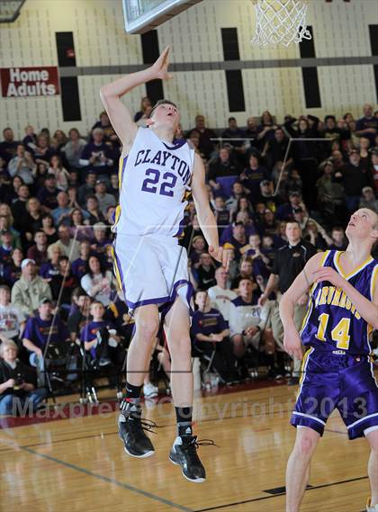 Thumbnail 1 in Clayton vs. Drummond (WIAA D5 Sectional Final) photogallery.