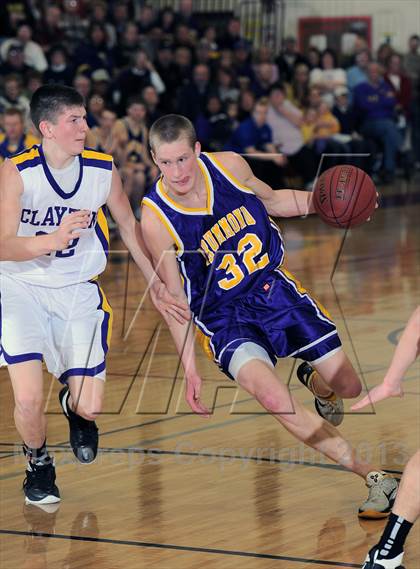 Thumbnail 3 in Clayton vs. Drummond (WIAA D5 Sectional Final) photogallery.