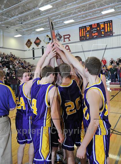 Thumbnail 3 in Clayton vs. Drummond (WIAA D5 Sectional Final) photogallery.