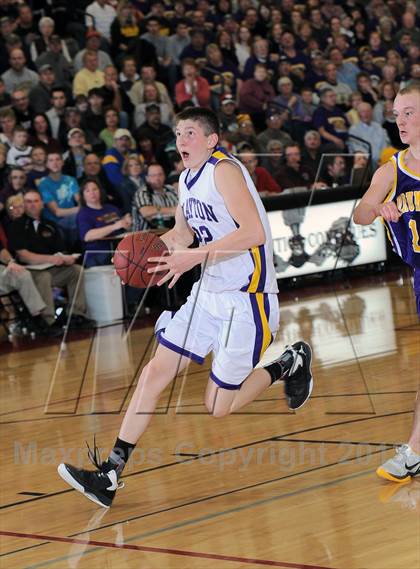 Thumbnail 1 in Clayton vs. Drummond (WIAA D5 Sectional Final) photogallery.