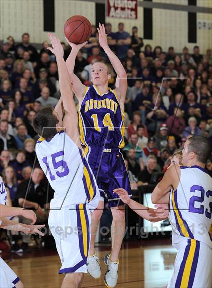 Thumbnail 3 in Clayton vs. Drummond (WIAA D5 Sectional Final) photogallery.