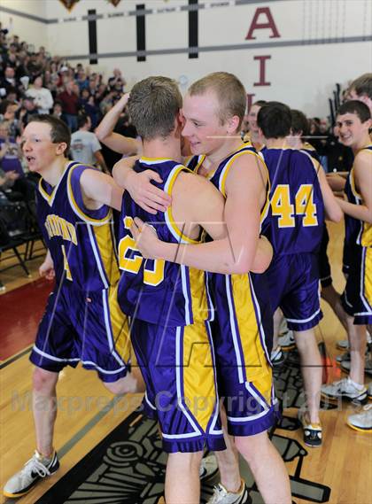Thumbnail 3 in Clayton vs. Drummond (WIAA D5 Sectional Final) photogallery.