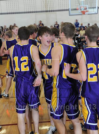 Thumbnail 3 in Clayton vs. Drummond (WIAA D5 Sectional Final) photogallery.