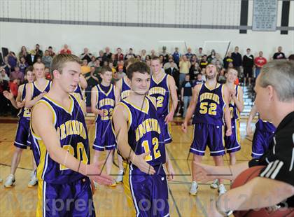 Thumbnail 2 in Clayton vs. Drummond (WIAA D5 Sectional Final) photogallery.