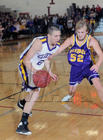 Thumbnail 1 in Clayton vs. Drummond (WIAA D5 Sectional Final) photogallery.