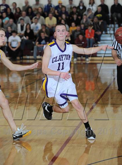 Thumbnail 2 in Clayton vs. Drummond (WIAA D5 Sectional Final) photogallery.
