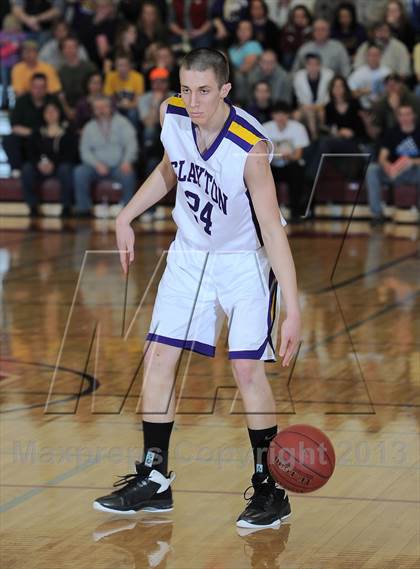Thumbnail 1 in Clayton vs. Drummond (WIAA D5 Sectional Final) photogallery.