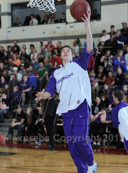 Thumbnail 2 in Clayton vs. Drummond (WIAA D5 Sectional Final) photogallery.