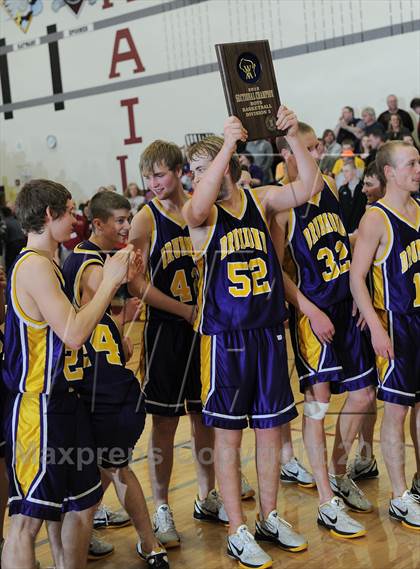 Thumbnail 1 in Clayton vs. Drummond (WIAA D5 Sectional Final) photogallery.