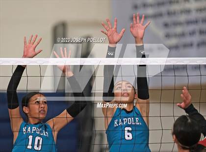 Thumbnail 3 in Kapolei vs 'Iolani (Kamehameha Tournament) photogallery.