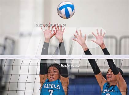 Thumbnail 1 in Kapolei vs 'Iolani (Kamehameha Tournament) photogallery.
