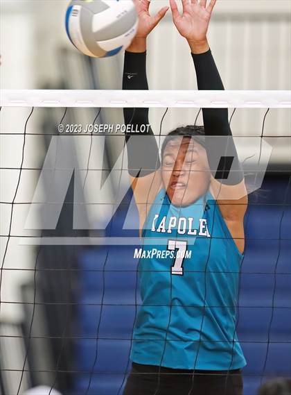 Thumbnail 3 in Kapolei vs 'Iolani (Kamehameha Tournament) photogallery.