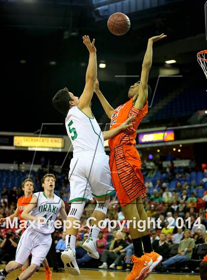 Thumbnail 2 in Drake vs Chaminade (CIF State D3 Final) photogallery.