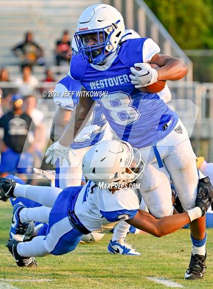 Thumbnail 3 in St. Pauls vs Westover (Cumberland County Jamboree) photogallery.
