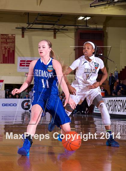 Thumbnail 1 in Miami vs. Fremont (Dick's Sporting Goods National Tournament) photogallery.
