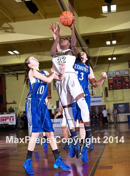 Thumbnail 2 in Miami vs. Fremont (Dick's Sporting Goods National Tournament) photogallery.