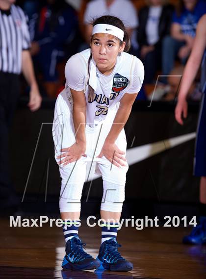 Thumbnail 2 in Miami vs. Fremont (Dick's Sporting Goods National Tournament) photogallery.