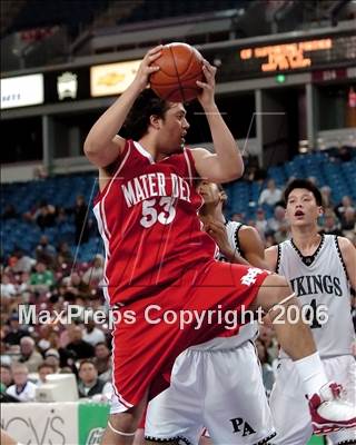 Thumbnail 3 in Mater Dei vs. Palo Alto (CIF State D2 Final) photogallery.