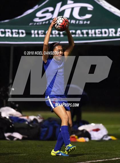 Thumbnail 2 in Sacred Heart Cathedral Preparatory vs St. Ignatius photogallery.