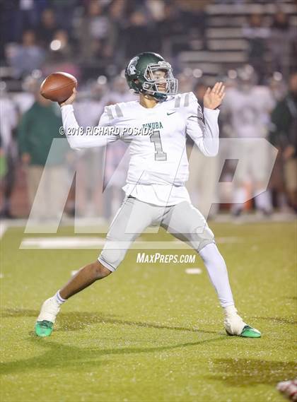 Thumbnail 2 in Dinuba vs. Tulare Union (CIF Divsion II Semifinal) photogallery.