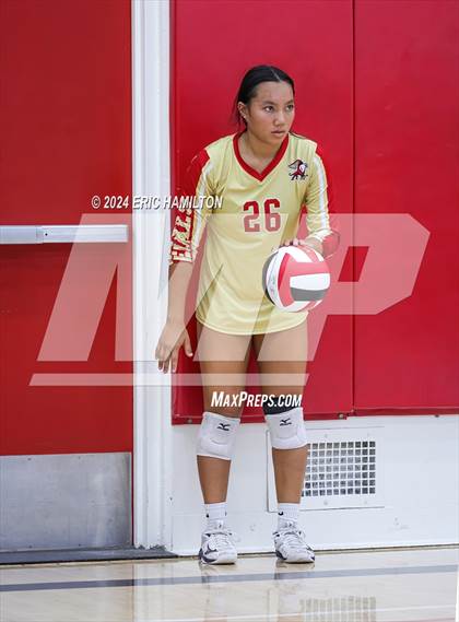 Thumbnail 1 in Rancho Cucamonga vs. Notre Dame Academy (Tae Kim Lakewood/Molten Classic) photogallery.