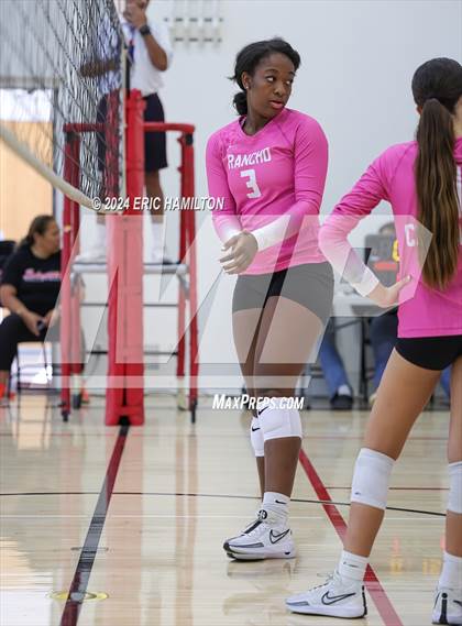 Thumbnail 1 in Rancho Cucamonga vs. Notre Dame Academy (Tae Kim Lakewood/Molten Classic) photogallery.