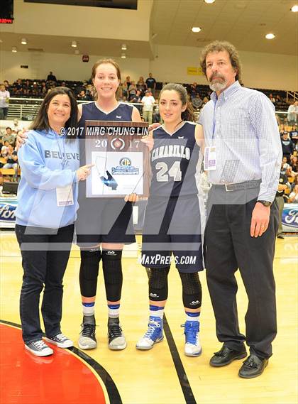 Thumbnail 2 in Rosary Academy vs. Camarillo (CIF-SS 2AA Final) photogallery.