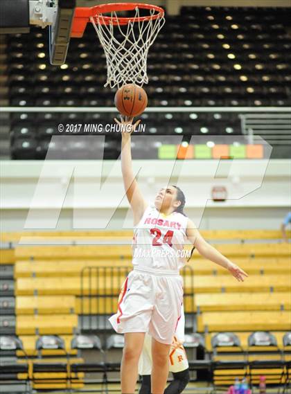 Thumbnail 2 in Rosary Academy vs. Camarillo (CIF-SS 2AA Final) photogallery.
