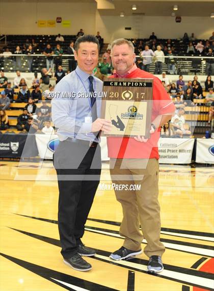 Thumbnail 1 in Rosary Academy vs. Camarillo (CIF-SS 2AA Final) photogallery.