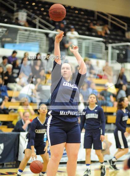 Thumbnail 2 in Rosary Academy vs. Camarillo (CIF-SS 2AA Final) photogallery.