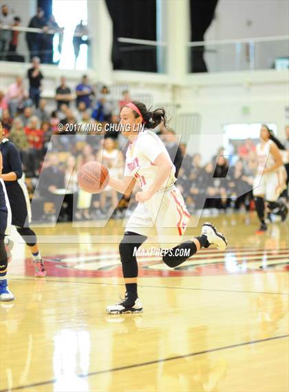 Thumbnail 2 in Rosary Academy vs. Camarillo (CIF-SS 2AA Final) photogallery.