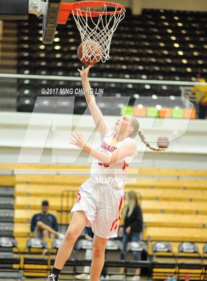 Thumbnail 2 in Rosary Academy vs. Camarillo (CIF-SS 2AA Final) photogallery.