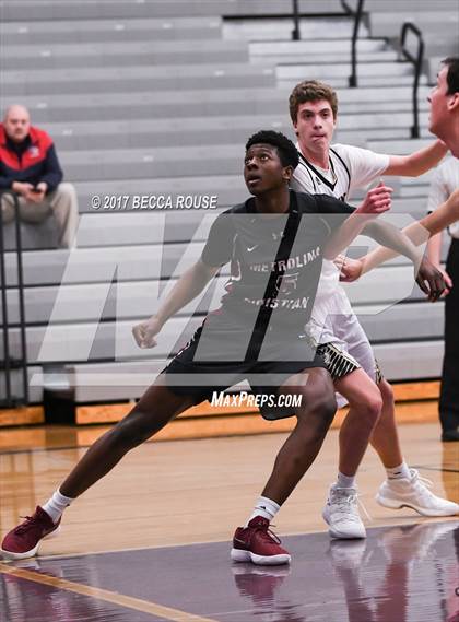 Thumbnail 1 in Metrolina Christian Academy vs. Providence photogallery.