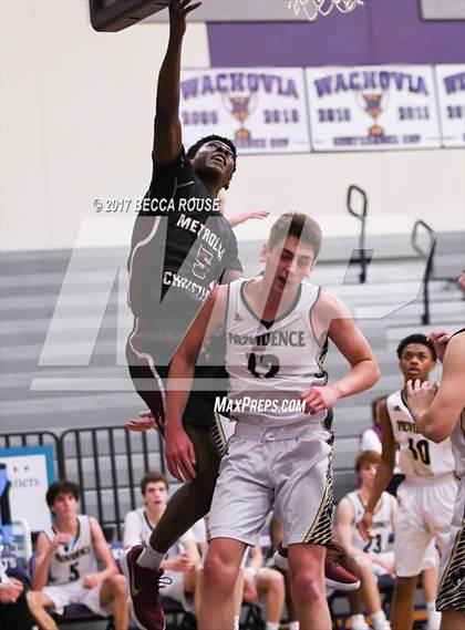 Thumbnail 1 in Metrolina Christian Academy vs. Providence photogallery.