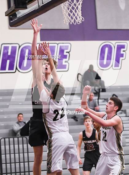 Thumbnail 2 in Metrolina Christian Academy vs. Providence photogallery.