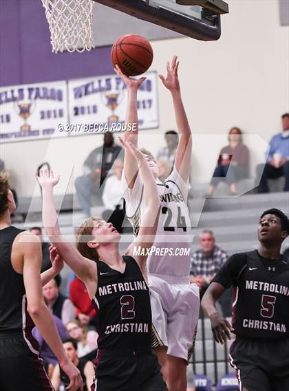 Thumbnail 1 in Metrolina Christian Academy vs. Providence photogallery.