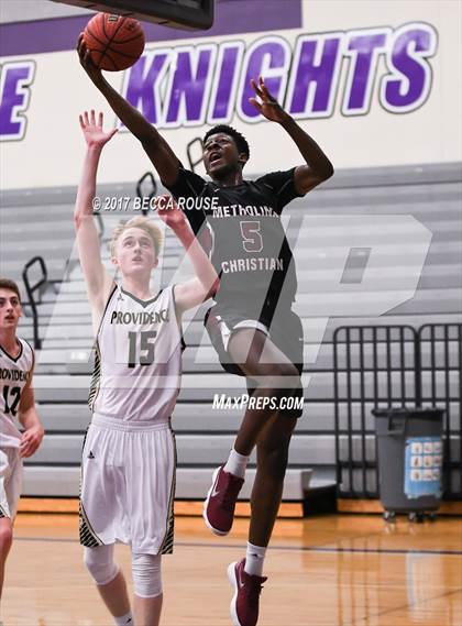 Thumbnail 1 in Metrolina Christian Academy vs. Providence photogallery.