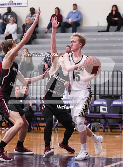 Thumbnail 2 in Metrolina Christian Academy vs. Providence photogallery.