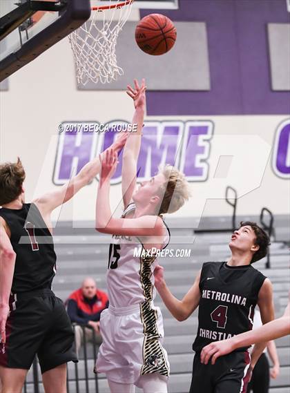 Thumbnail 2 in Metrolina Christian Academy vs. Providence photogallery.
