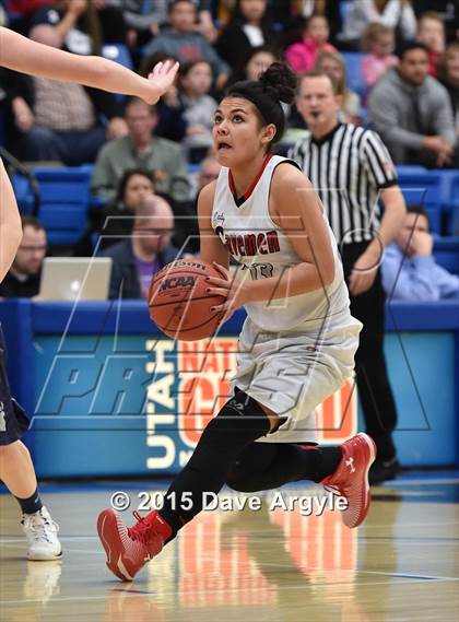 Thumbnail 1 in American Fork vs. Copper Hills (UHSAA First Round) photogallery.