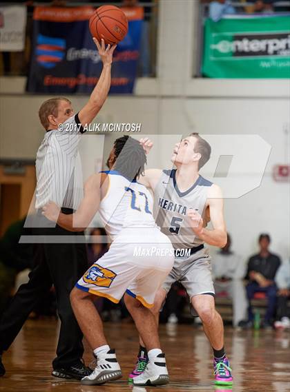 Thumbnail 3 in Heritage vs. Garner Magnet (Holiday Invitational) photogallery.